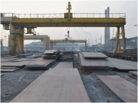 Shipbuilding steel plates